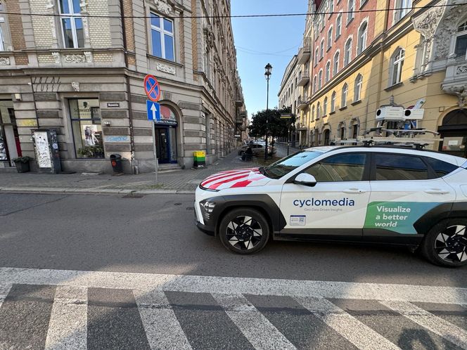 Monitorowanie miejsc parkowania w Katowicach
