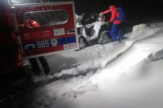 Wyczerpani i zmarznięci turyści utknęli pod Złomistym Wierchem. Ratownicy ostrzegają przed kapuścianymi górami