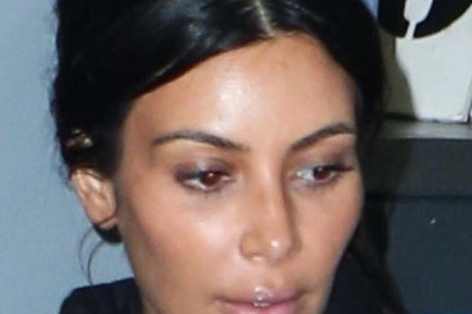 Kim Kardashian bez makijażu