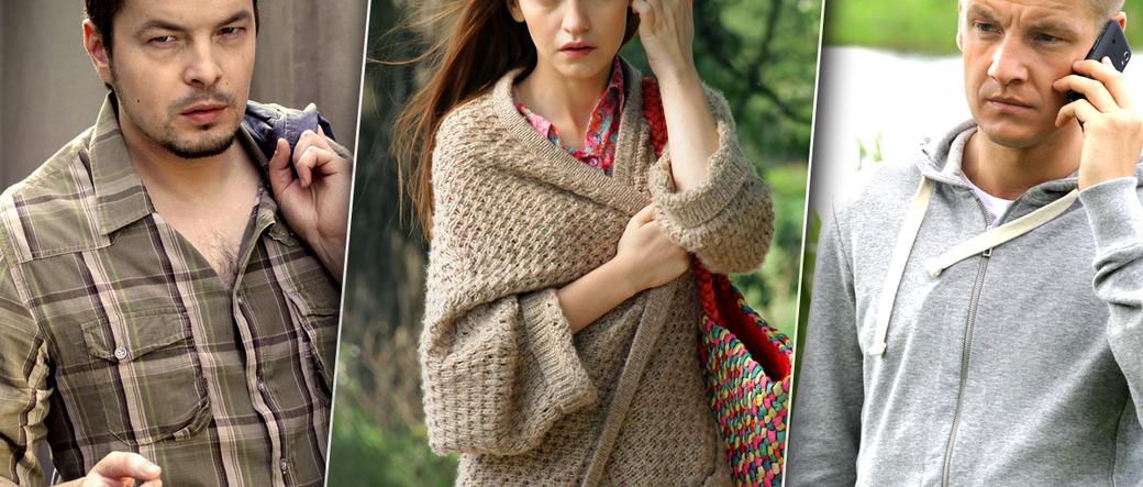 M jak miłość. Darek (Paweł Ferens), Janka Buford (Joanna Osyda), Paweł Zduński (Rafał Mroczek)