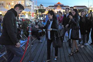 Oświadczył się w kinie letnim