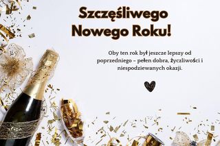 kartki sylwestrowo noworoczne z życzeniami