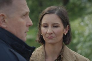 M jak miłość odc. 1889. Agnes (Amanda Mincewicz), Artur Rogowski (Robert Moskwa)