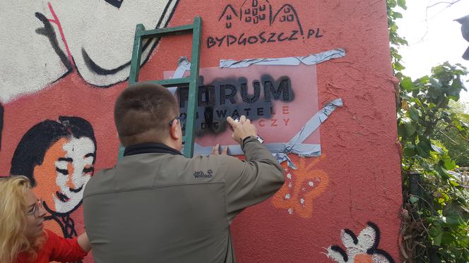 Odsłonięto nowy mural "Bydgoszcz otwarta i tolerancyjna"