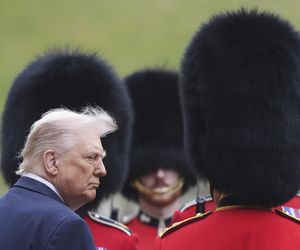 Donald Trump w Wielkiej Brytanii, spotkanie z królem Karolem III