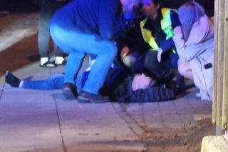 Potrącił go były mąż ukochanej