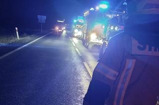 Śmiertelne potrącenie pieszego koło Santoka