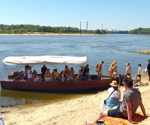 Niewiele osób wie o tej plaży nad Wisłą. Nazwa w pełni oddaje jej urok