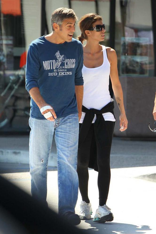 George Clooney i Elisabetta Canalis