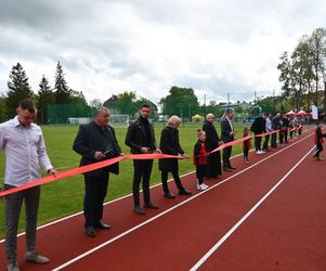 Otwarcie stadionu im. Andrzeja Biedrzyckiego w Biskupcu 