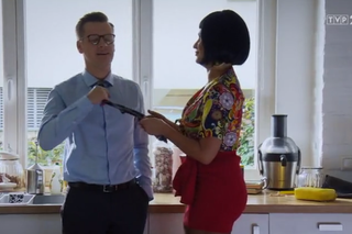 M jak miłość odcinek 1408, Sandra (Anna Oberc), Piotrek (Marcin Mroczek)