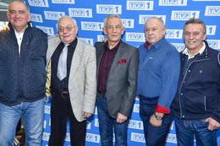 Cezary Mocek z uczestnikami 1. edycji Sanatorium miłości