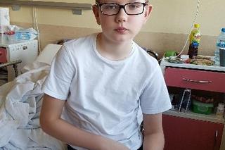 13-letni Patryk walczy z glejakiem
