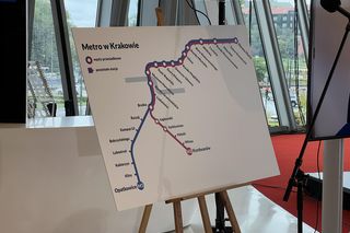 Takie będzie metro w Krakowie. Znamy przebieg pierwszej linii