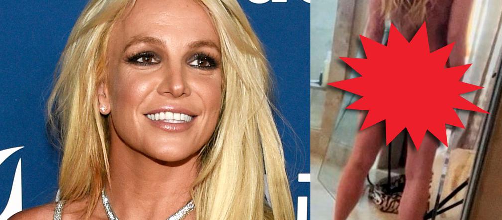 Britney Spears pokazała gołą pupę! O staniku też zapomniała