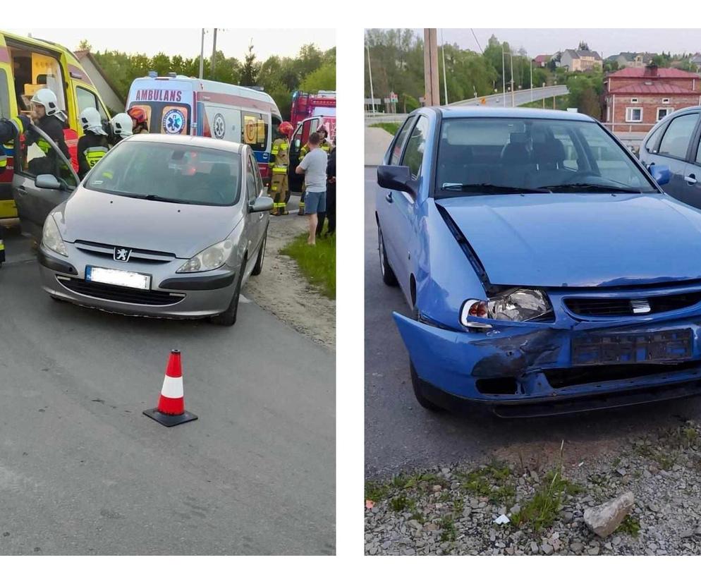 Zderzenie samochodów w Jasienicy Rosielnej. Dwójka dzieci z obrażeniami 