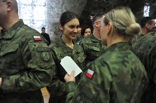 Wigilia prezydenta Andrzeja Dudy z żołnierzami