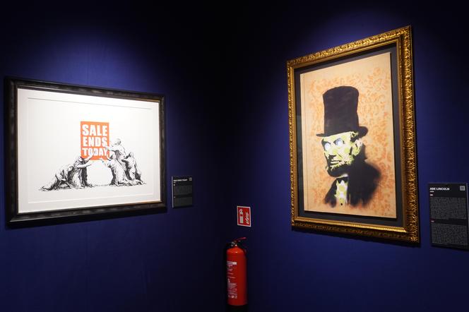 Wystawa dzieł Banksy'ego w Poznaniu