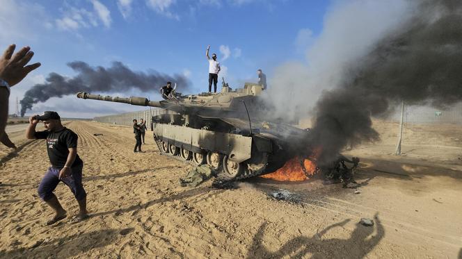 Atak rakietowy w strefie Gazy