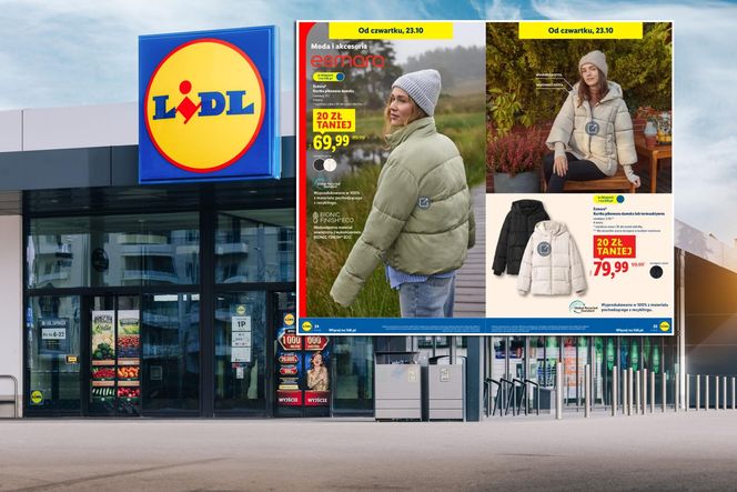 Ubrania na jesień w Lidlu