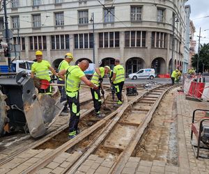 Utrudnienia dla pasażerów. Ulica Gdańska bez tramwajów