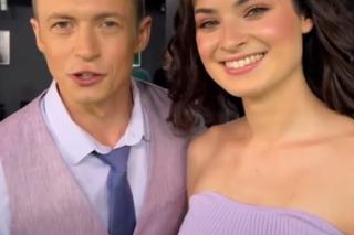 Nowa czołówka Barw szczęścia po wakacjach 2023. Weronika (Maria Świłpa), Modrzycki (Piotr Ligenza)