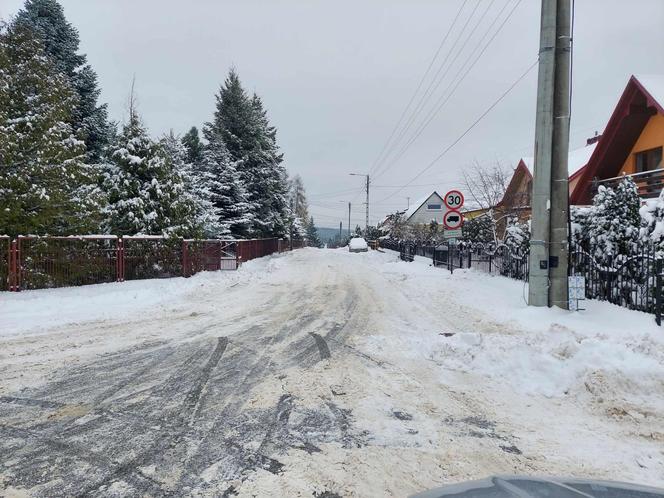 Starachowice zasypane śniegiem