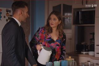 M jak miłość odc. 1634. Kamil (Marcin Bosak), Anita (Melania Grzesiewicz)