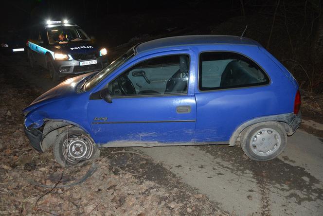 Po pijaku spowodował wypadek i sam został ranny