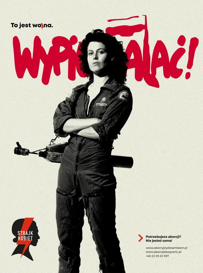 Strajk kobiet: Wyp***ać zapisane solidarycą. Nowe plakaty z gwiazdami 