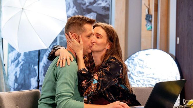 M jak miłość odc. 1864. Franka (Dominika Kachlik), Paweł (Rafał Mroczek)