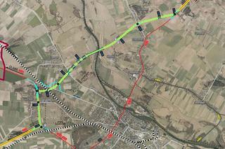 Plan obwodnicy Brzegu