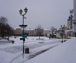 Atak zimy w Białymstoku - listopad 2024