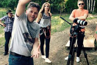 Dizel na planie teledysku