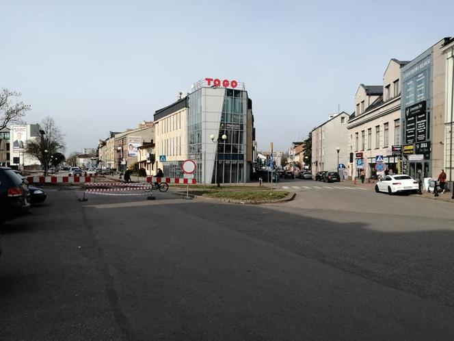 Utrudnienia w centrum Siedlec. Ruszył remont Cmentarnej i Niedziałka.