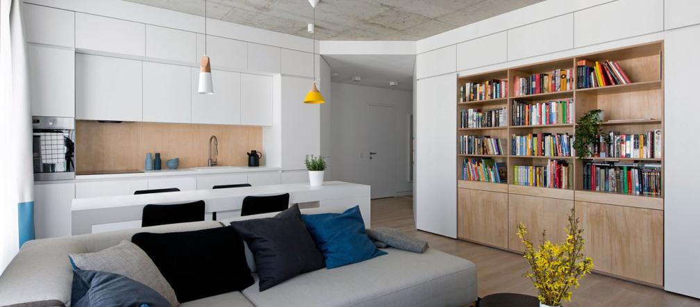 Wnętrze apartamentu w Wilnie