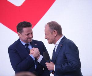 Rafał Trzaskowski po ogłoszeniu wyników exit poll