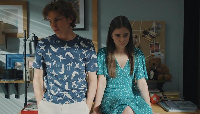 M jak miłość odc. 1765. Wojtek (Aleksander Szeląg), Basia (Karina Woźniak)