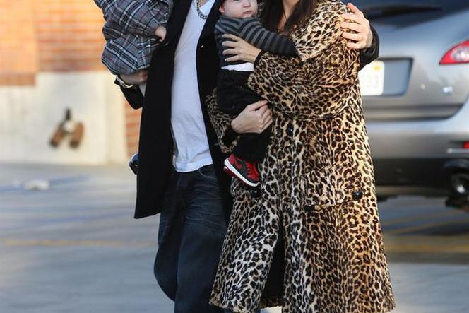Nicole Richie i Joel Madden z dziećmi