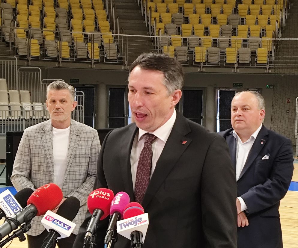 Prezes Związku Piłki Ręcznej w Polsce Sławomir Szmal zaprasza na mecz do Koszalina