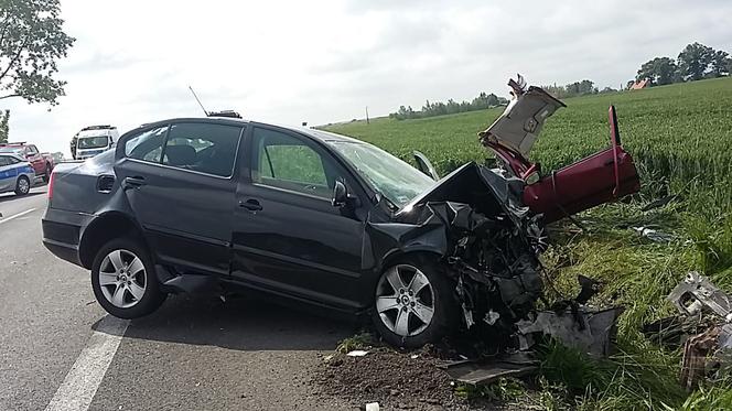 Koszmarny wypadek w Głuchowie pod Toruniem - dwie ofiary śmiertelne, w tym 7-latka