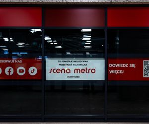 Scena Metro na stacji M2 Bródno w Warszawie