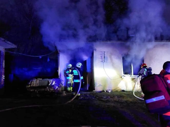 Tragiczny pożar w Śmiechowicach w powiecie sandomierskim
