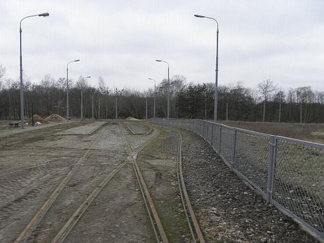 Pętla tramwajowa w Szczecinei do remontu