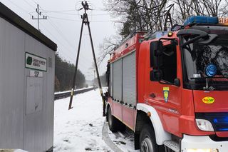 Wypadek na przejeździe kolejowym