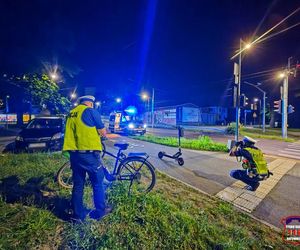 Zderzenie elektryka z elektrykiem. Wszyscy w  szpitalu