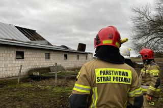 Zawalił się dach hali produkcyjnej w Białogardzie. Ewakuowano 174 osoby 