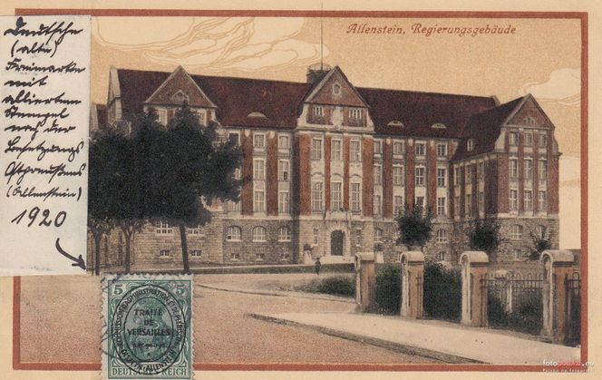 To jeden z najpiękniejszych budynków w Olsztynie. Dawniej pomieszczenia zajmowało m.in. Gestapo