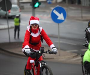 Mikołajowa Masa Rowerowa w Gorzowie