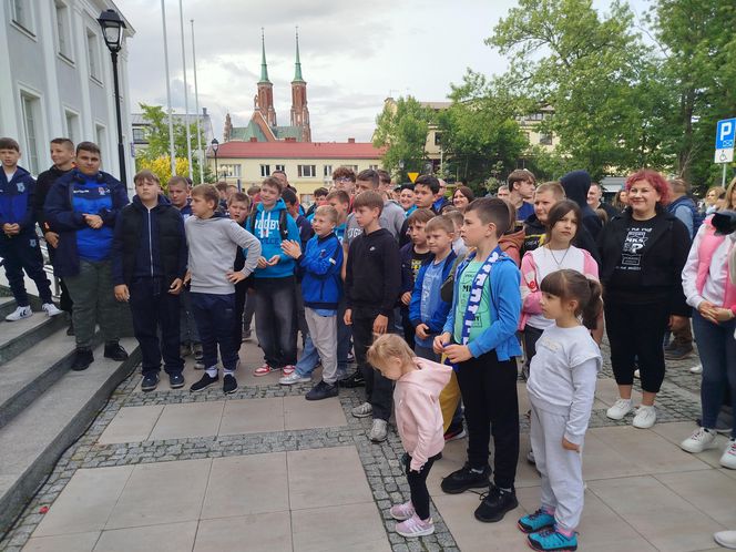 Społeczność sportowców i kibiców rugby z Siedlec uczciła największy z dotychczasowych sukcesów w historii klubu